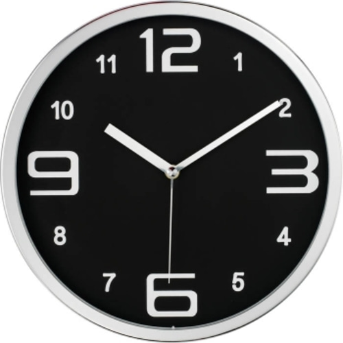 [JS1091] 크롬무소음벽시계